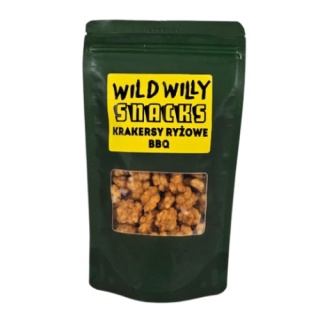 Wild WIll Krakersy ryżowe o smaku BBQ 60g