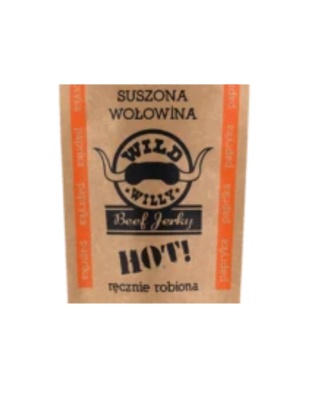 Wild Willy Beef Jerky papryka HOT 30g